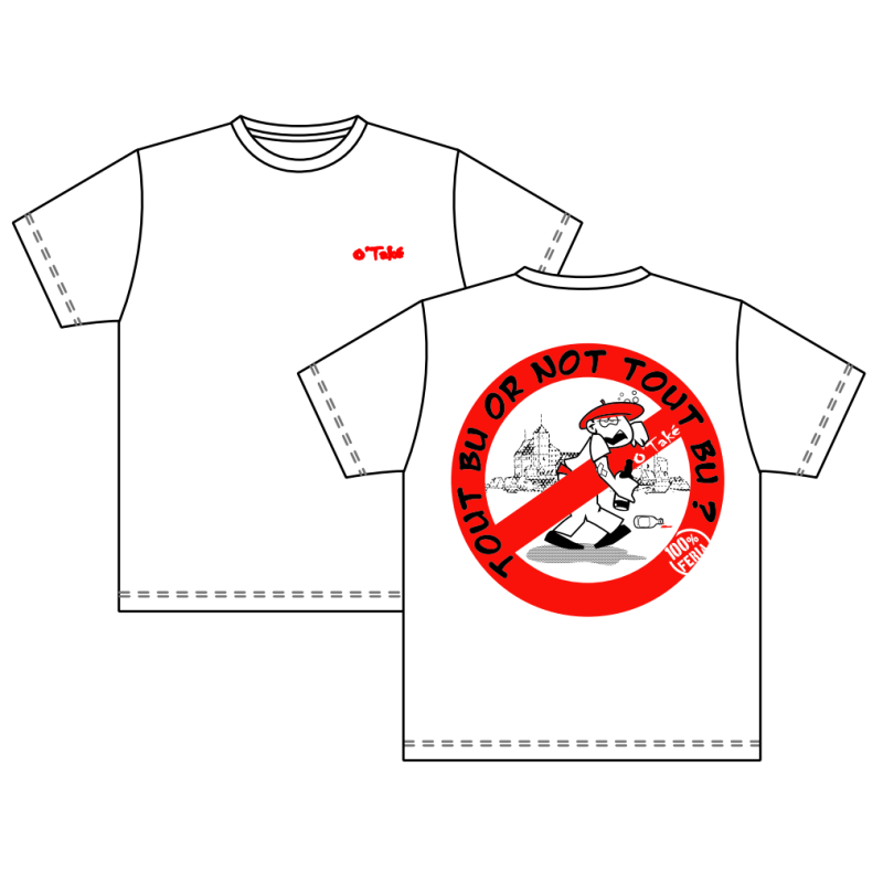 T-SHIRT HOMME "TOUT BU OR NOT TO BU"