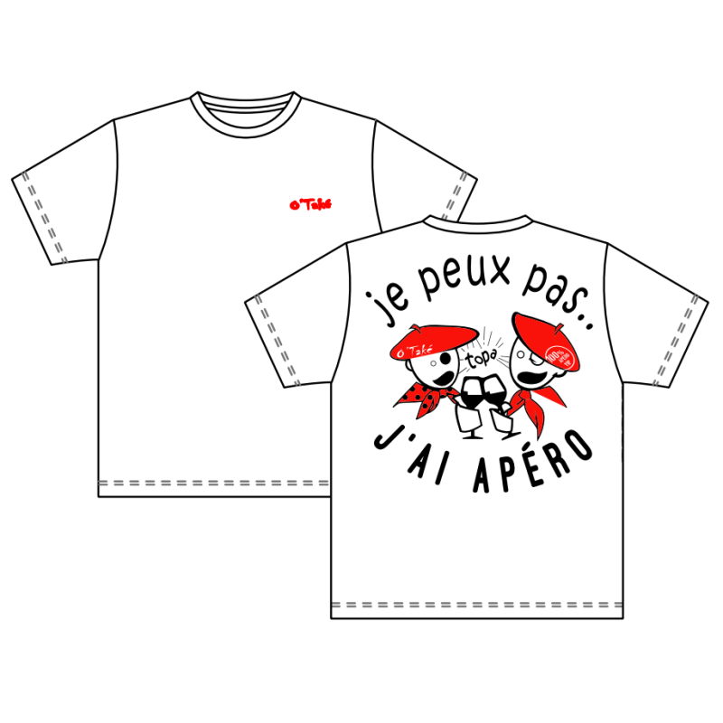 T-SHIRT "JE PEUX PAS..."