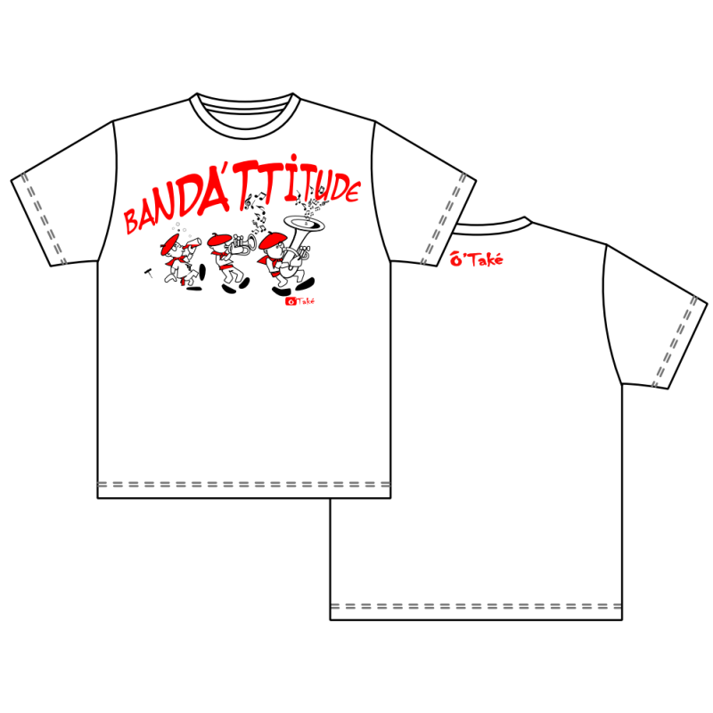 T-SHIRT "BANDA'TTITUDE"