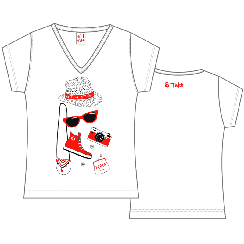 T-SHIRT FEMME PANOPLIE FERIA