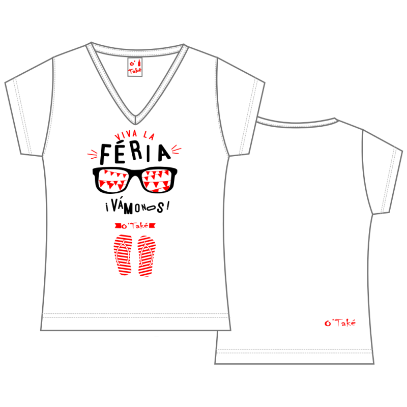 T-SHIRT FEMME VIVA LA FERIA
