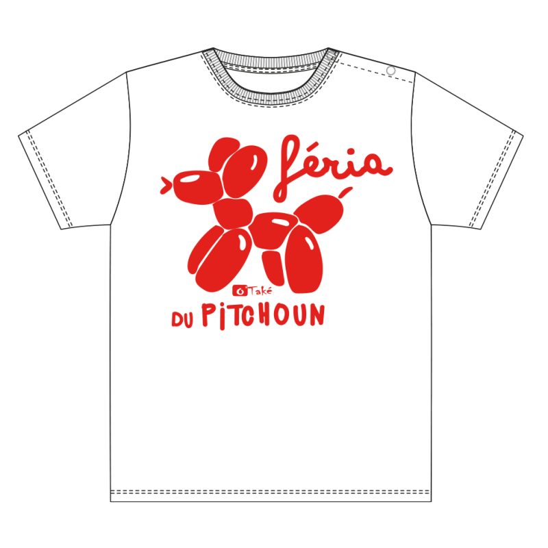 T-SHIRT "FÉRIA DU PITCHOUN"