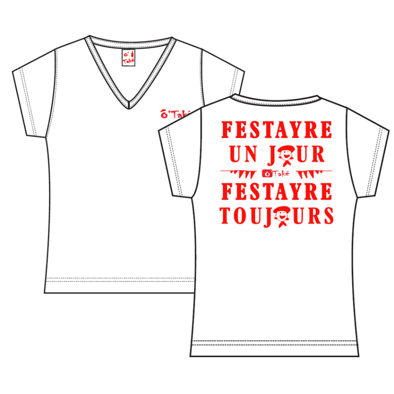 T-SHIRT "FESTAYRE TOUJOURS"