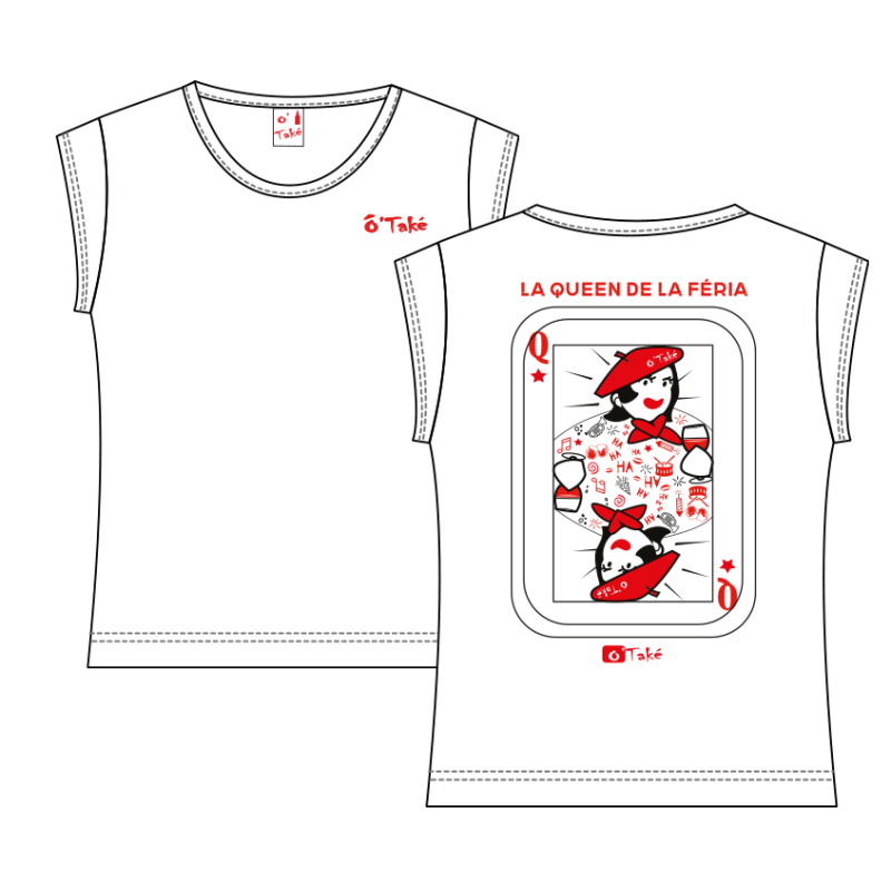 T-SHIRT FEMME QUEEN