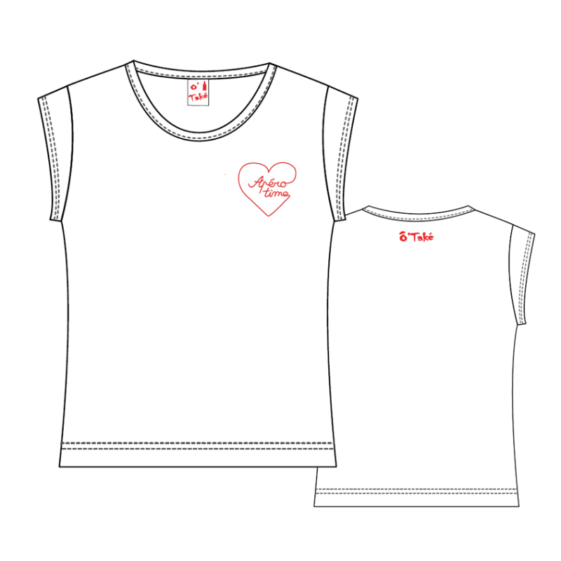 T-SHIRT FEMME APÉRO TIME