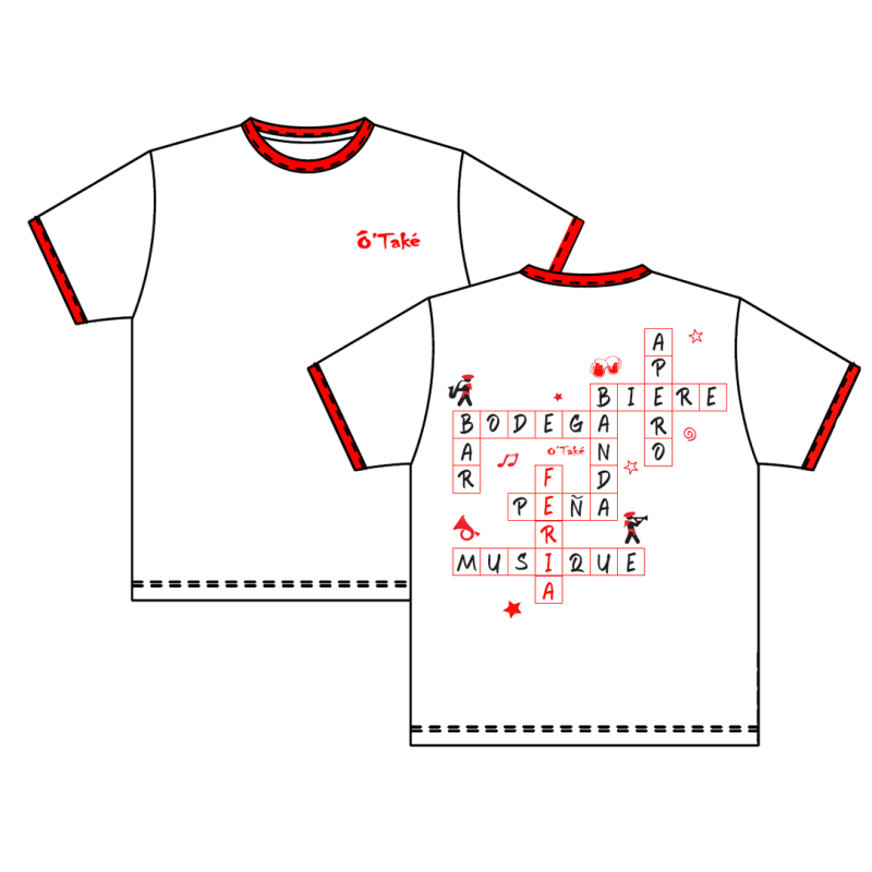 T-SHIRT "MOTS CROISÉS"