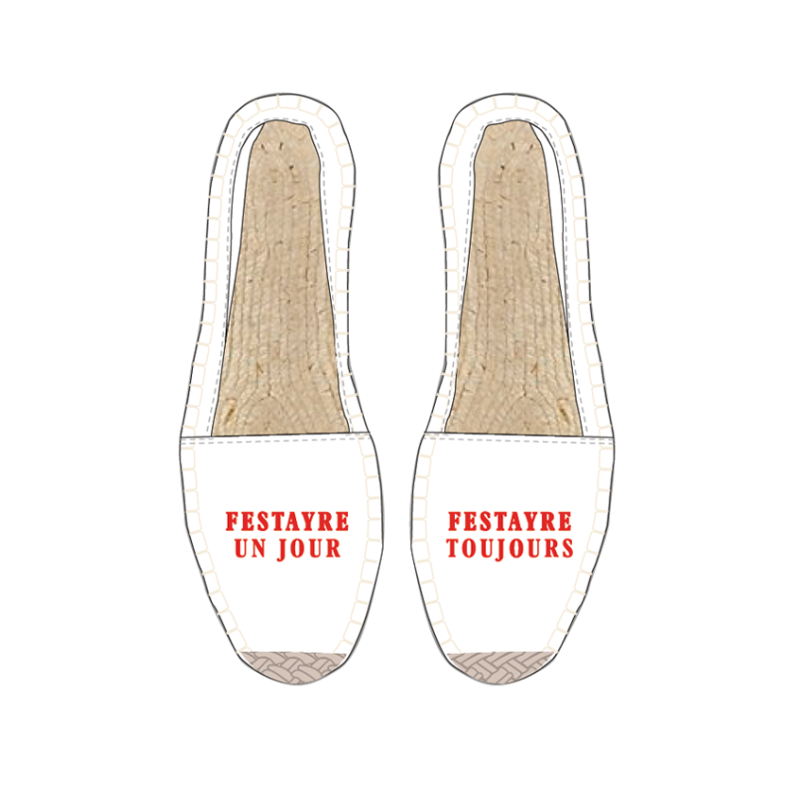 ESPADRILLE "FESTAYRE UN JOUR"