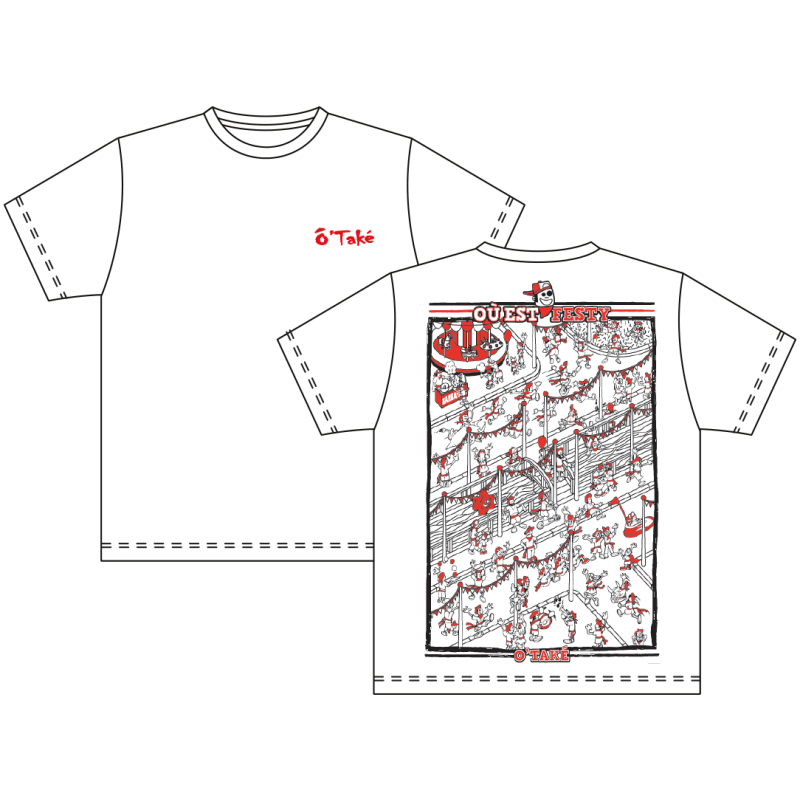 T-SHIRT HOMME OU EST FESTY