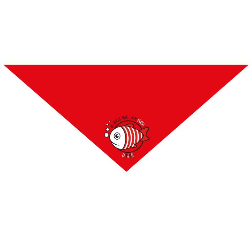 FOULARD ENFANT JE BULLE PAS J'AI FERIA