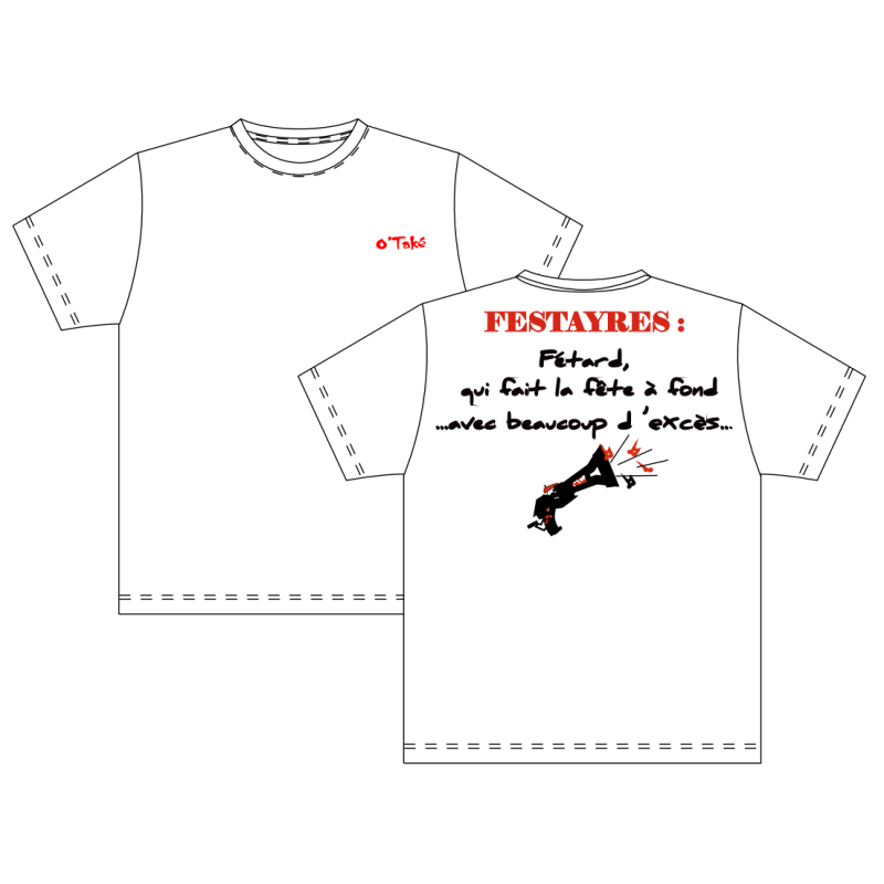 T-SHIRT HOMME "FETARD"